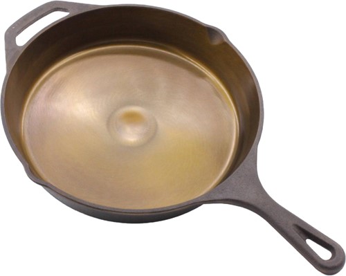 Koock Amsterdam® Skillet en fonte polie - poêle à frire - sans PFAS - convient à toutes les sources de chaleur, y compris le barbecue et l'induction