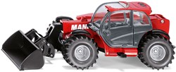 Siku Manitou chariot télescopique véhicule agricole 1:32 rouge métal plastique