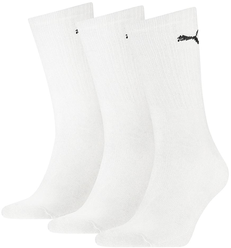 Puma chaussettes de sport crew légères blanches 3 paires - chaussettes confortables