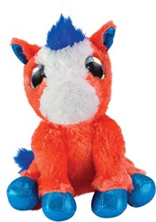 Lumo Stars peluche cheval Heppa doudou 15cm avec grands yeux
