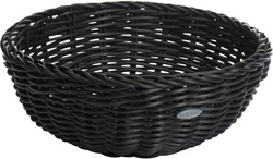 Westmark Saleen panier à pain rond 23x9cm noir - panier de cuisine