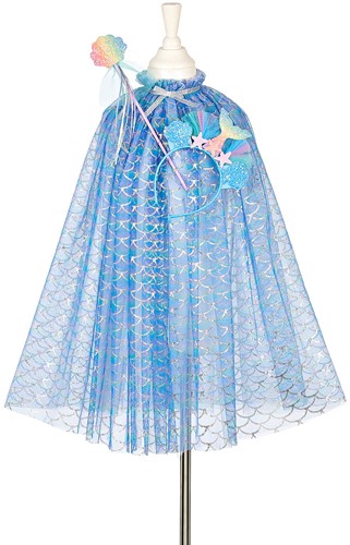 Souza Marlya mermaid cape + tiara + wand set, 3-4 yrs, (1 pc)