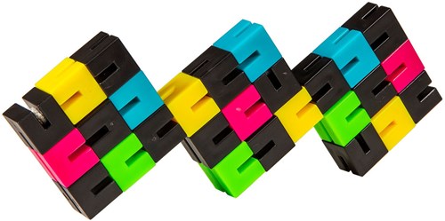 Magic Puzzle blocs jeu de réflexion jouet éducatif coloré-2