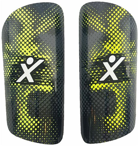 SportX protège-tibias enfants vert noir - protection optimale-2