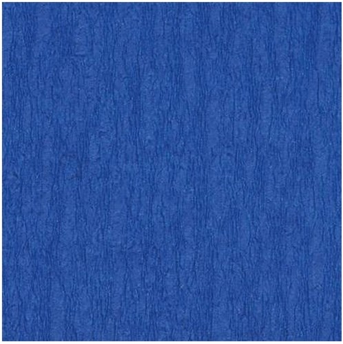 Mercurius papier crépon bleu 50x250 cm - 10 rouleaux papier créatif