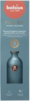 Bolsius diffuseur de parfum woody wellness 80 ml bâtonnets multicolores