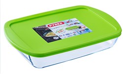Pyrex boîte de conservation verre Cook & Store 4,9L avec couvercle hermétique