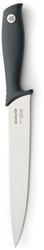 Brabantia couteau à viande couteau de cuisine Tasty+ Gris Foncé 20 cm ergonomique