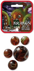 Don Juan billes Kraken set 20plus1 billes en verre de jeu