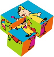 Studio 100 Bumba puzzle en blocs de bois - jouet coloré avec 4 blocs-2