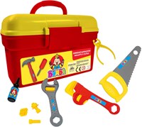 Bumba mallette à outils jouet jaune avec outils pour enfants-2