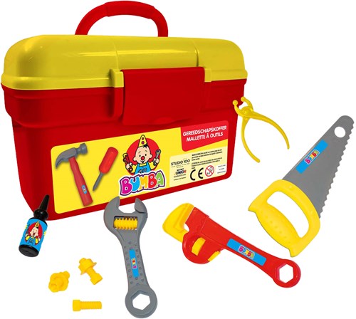 Bumba mallette à outils jouet jaune avec outils pour enfants-2