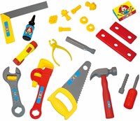 Bumba mallette à outils jouet jaune avec outils pour enfants-3