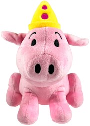 Peluche cochon doudou Bumba animal de ferme 20cm jouet rose