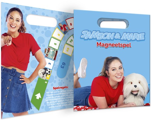 Studio 100 jeu de l'oie magnétique Samson & Marie pour enfants-3
