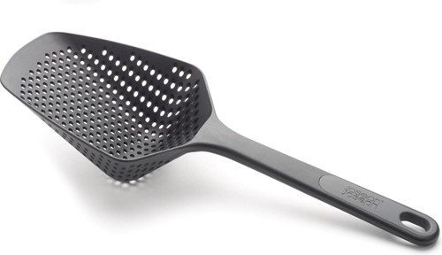 Joseph Joseph cuillère passoire noire - ustensile de cuisine grande spatule