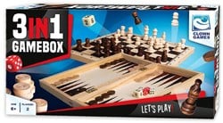 Clown Games jeu en bois 3-en-1