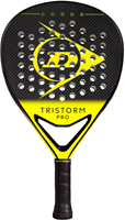 Dunlop raquette de padel Tristorm Pro noir jaune - graphite pour adultes