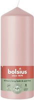 Bougie pilier Bolsius décoration rose - bougie d'ambiance 150x58mm