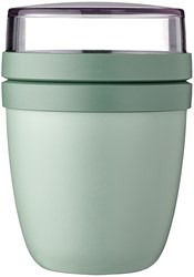 Mepal pot à lunch yaourt Ellipse mini nordic sage - 300ml + 120ml - sans BPA