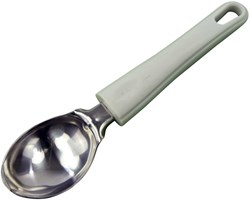 ARO houseware cuillère à glace inox manche plastique blanc accessoire cuisine