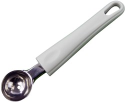 ARO houseware cuillère à boules de melon et beurre inox manche blanc cuisine
