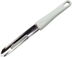 ARO houseware éplucheur inox long avec manche en plastique ustensile cuisine