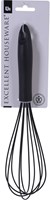 Excellent Houseware fouet silicone noir accessoire de cuisine 30cm