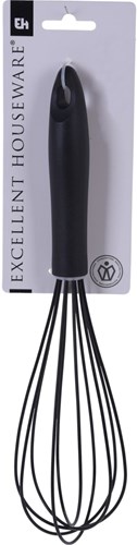 Excellent Houseware fouet silicone noir accessoire de cuisine 30cm