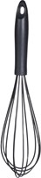 Excellent Houseware fouet silicone noir accessoire de cuisine 30cm-2
