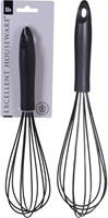 Excellent Houseware fouet silicone noir accessoire de cuisine 30cm-3