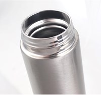 Bouteille isotherme inox 450ml avec thermomètre dans le couvercle et filtre à thé - gourde-3