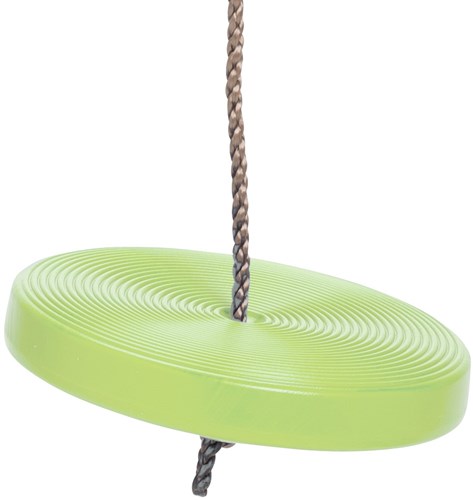 SwingKing siège de balançoire plastique lime - balançoire disque jardin-2