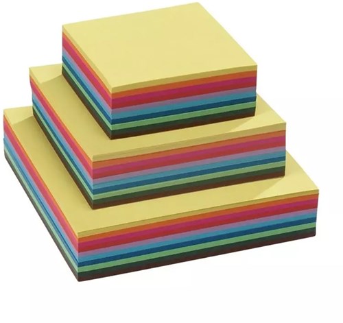 Mercurius papier pliage créatif 10 couleurs carré 10x10cm
