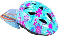 Volare casque vélo XS rose bleu réglable 47-51cm léger