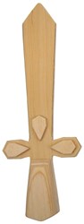 Kids at Work dague de chevalier en bois jouet - kit DIY