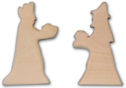 Kids at Work ensemble de crèche en bois - figurines des rois jouet
