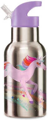 Crocodile Creek Gourde en acier inoxydable - Galaxie licorne