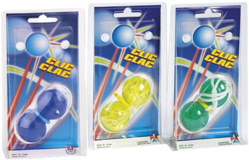 Balles Click Clack Androni Giocattoli sous blister 7036-0000