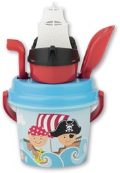 Androni Giocattoli seau jouet plage pirate 5 pièces plastique