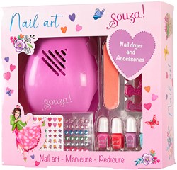 Souza Nail dryer + nail polish set (1 pc)