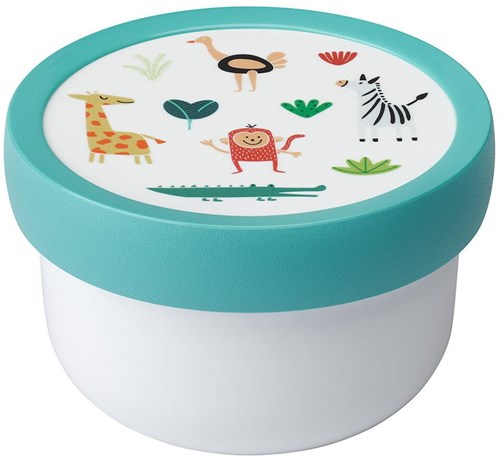 Mepal boîte à fruits - boîte à déjeuner motif animaux pour enfants et snacks