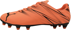 Chaussures de football Puma Attacanto FG/AG rouge/noir pointure 42 pour gazon