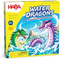 Haba jeu éducatif Water dragons - jeu de société en carton coloré