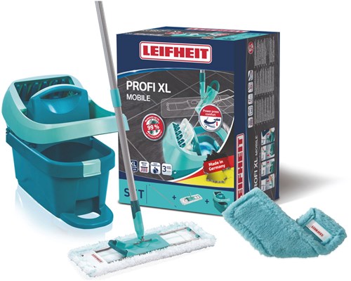 Leifheit balai serpillière Profi XL système avec pédale et static plus