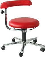 Eduplay chaise maternelle rouge réglable 34-41 cm - chaise jouet
