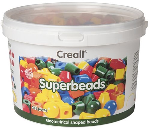 Creall grande boîte de perles jouet - set de perles colorées pour enfants