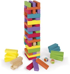 Janod Jeu d'équilibre - Tour en bois Jenga Jeu de société