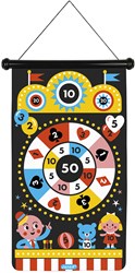 Janod jeu de fléchettes - cible magnétique fête foraine pour enfants