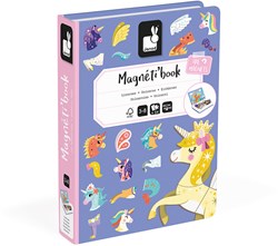 Janod Magnetibook - Licorne livre magnétique éducatif enfants